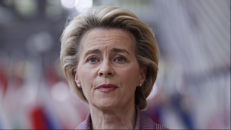 Ursula von der Leyen leaves EU summit after staffer tests positive for Covid-19 Ursula von der Leyen leaves EU summit after staffer tests positive for Covid-19
