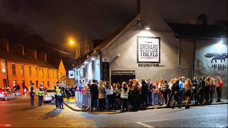 House parties with up to 300 people celebrating 'Christmas Day' were cleared by gardaí in Cork last night House parties with up to 300 people celebrating 'Christmas Day' were cleared by gardaí in Cork last night
