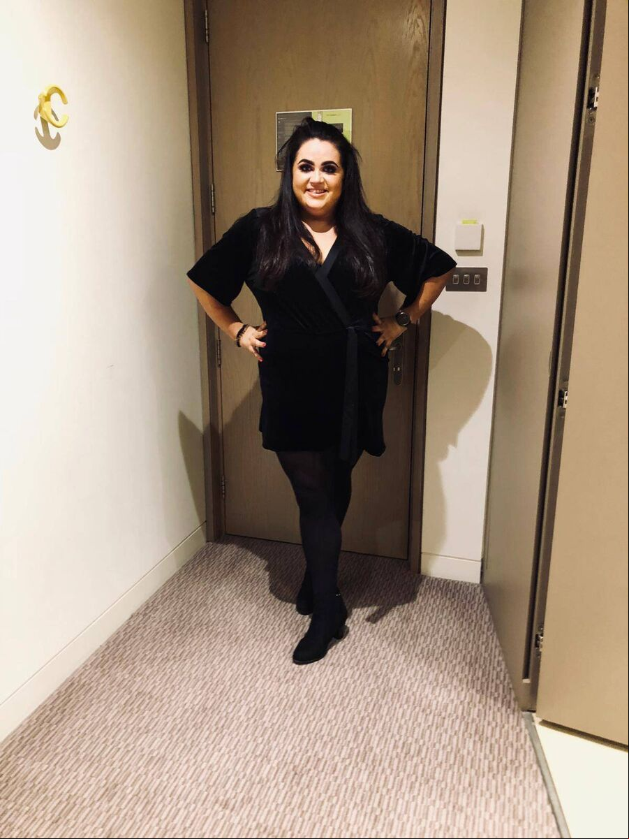 LOOKING GREAT: Trisha has lost more than 6 stone to-date. LOOKING GREAT: Trisha has lost more than 6 stone to-date.
