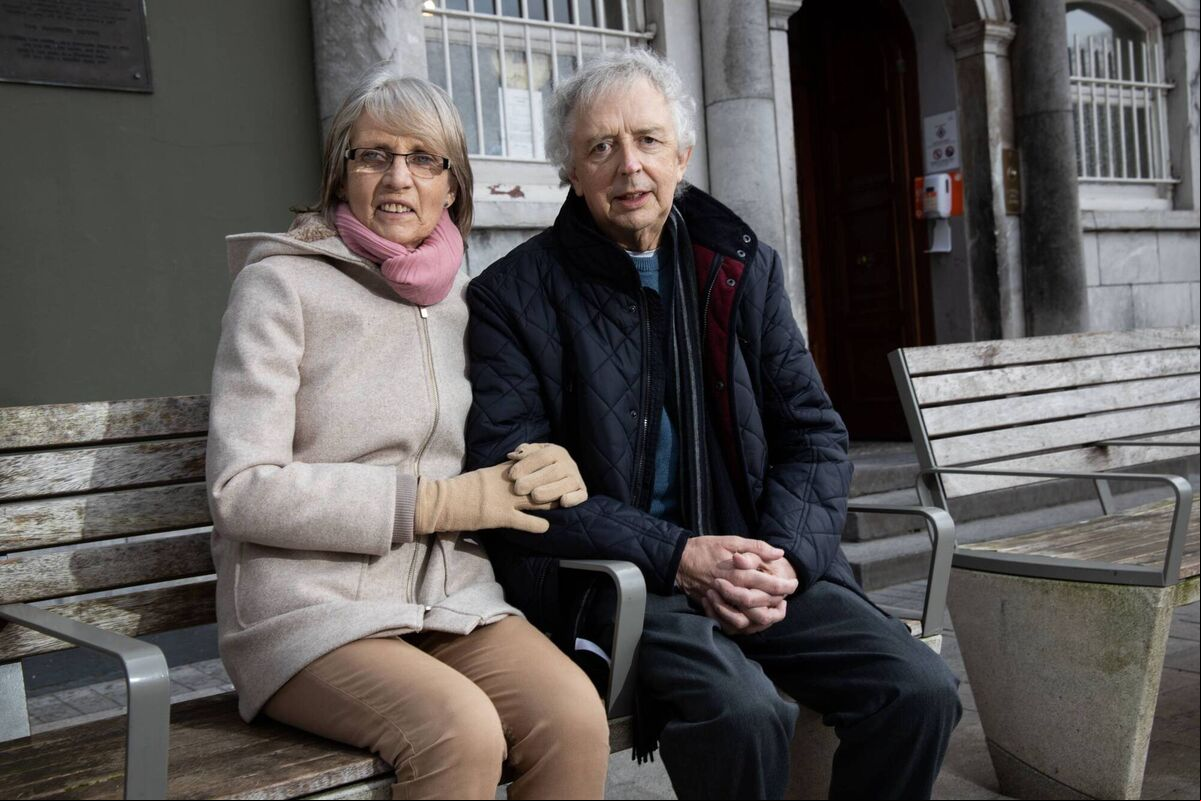 Dan Butler and his wife Celia Butler. Picture: Darragh Kane Dan Butler and his wife Celia Butler. Picture: Darragh Kane