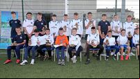 Pics: Ballyvolane schoolboy soccer stars get special surprise from Champions League holders Chelsea