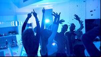 People enjoying House Party