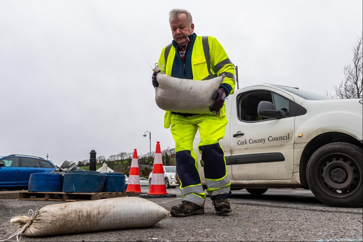 Flooding isn't expected in Cork City but crews will be on the ground tomorrow morning to assess the damage. Flooding isn't expected in Cork City but crews will be on the ground tomorrow morning to assess the damage.