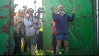 Gates to Glastonbury officially opened by festival’s founder Michael Eavis