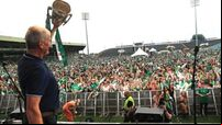 Thousands of Limerick fans greet All-Ireland hurling champions