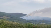 Fire crews battle forest fires in Wicklow mountains