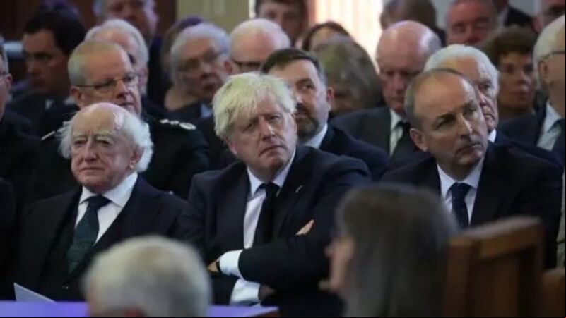 David Trimble funeral should spire to break political ime, mourners told David Trimble funeral should spire to break political ime, mourners told