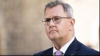 DUP cannot give timetable for return to powersharing, says Donaldson