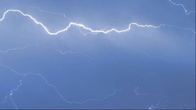 West Cork "hammered" by lightning as status orange rains move inland West Cork "hammered" by lightning as status orange rains move inland