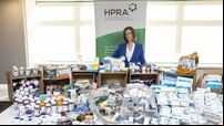 Almost half a million units of illegal medicines seized in first half of the year