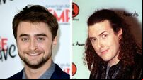 Viewers given further glimpse of Daniel Radcliffe in Weird Al Yankovic biopic