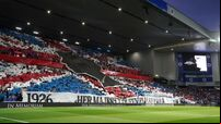 UEFA awaits report from Ibrox before considering action over national anthem