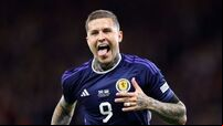 Substitute Lyndon Dykes heads in late double as Scotland beat Ukraine