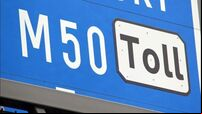 Emergency services attend serious three-vehicle M50 collision