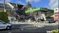 Stunned silence after explosion rips through heart of Creeslough community