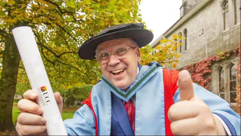 Nature broadcaster Derek Mooney receives honorary doctorate from UCC Nature broadcaster Derek Mooney receives honorary doctorate from UCC