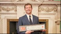 Dermot O’Leary receives Freedom of the City of London