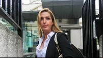 Vicky Phelan at Government Buildings