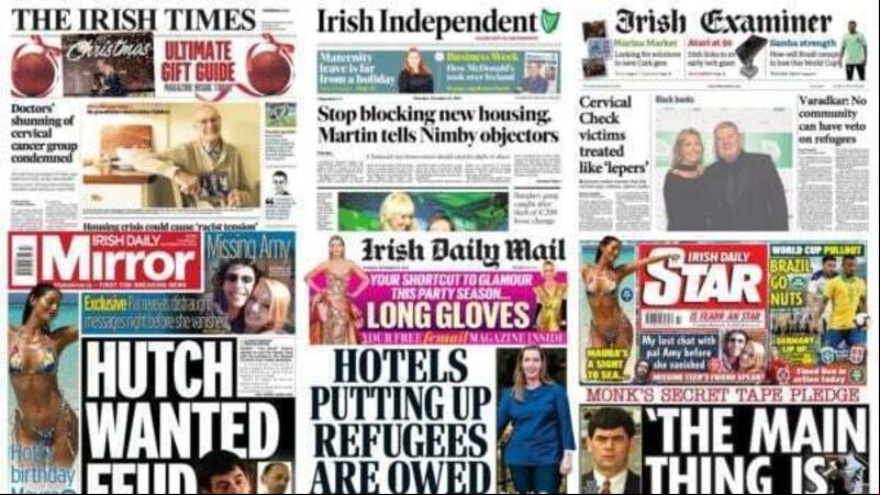What the papers say: Thursday's front pages What the papers say: Thursday's front pages