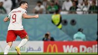 Lewandowski off the mark as Poland close in on last 16