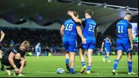 Rob Russell hat-trick helps Leinster to comfortable win over Glasgow Warriors