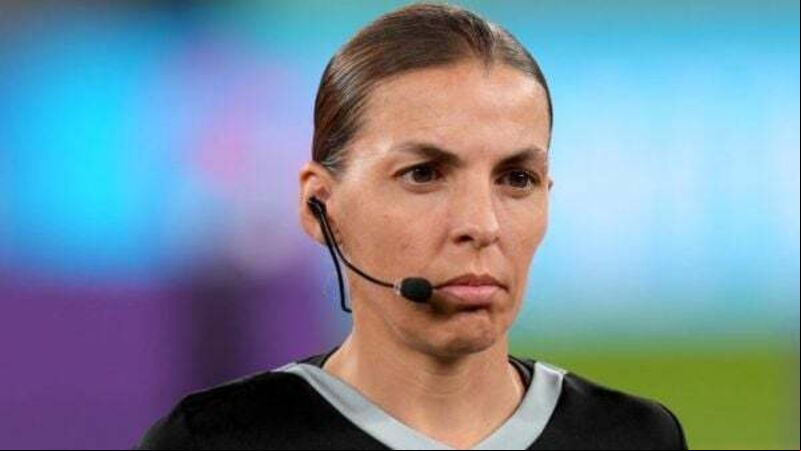 Stephanie Frappart becomes first female referee to officiate World Cup game Stephanie Frappart becomes first female referee to officiate World Cup game
