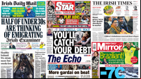 What the papers say: Tuesday's front pages
