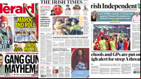 What the papers say: Wednesday's front pages