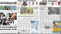 What the papers say: Wednesday's front pages