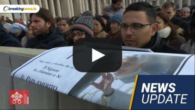 Video: Pope Benedict funeral; Bus driver dies in Westmeath crash Video: Pope Benedict funeral; Bus driver dies in Westmeath crash