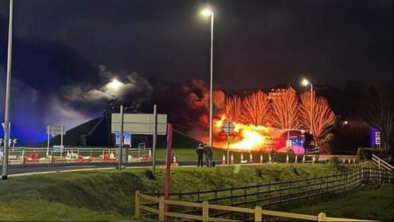 engers evacuated as Bus Éireann coach bursts into flames in Co Donegal engers evacuated as Bus Éireann coach bursts into flames in Co Donegal