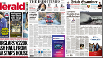 What the papers say: Friday's front pages