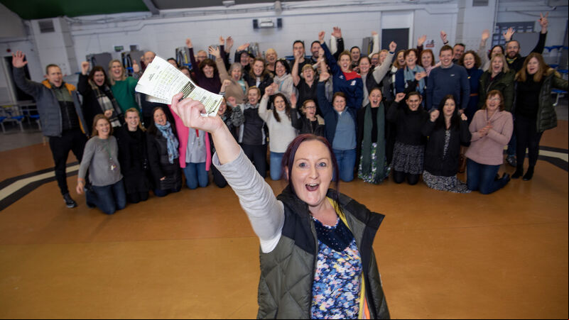 ‘There are 64 of us absolutely buzzing’: Delight in East Cork school following EuroMillions win ‘There are 64 of us absolutely buzzing’: Delight in East Cork school following EuroMillions win