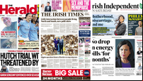 What the papers say: Saturday's front pages