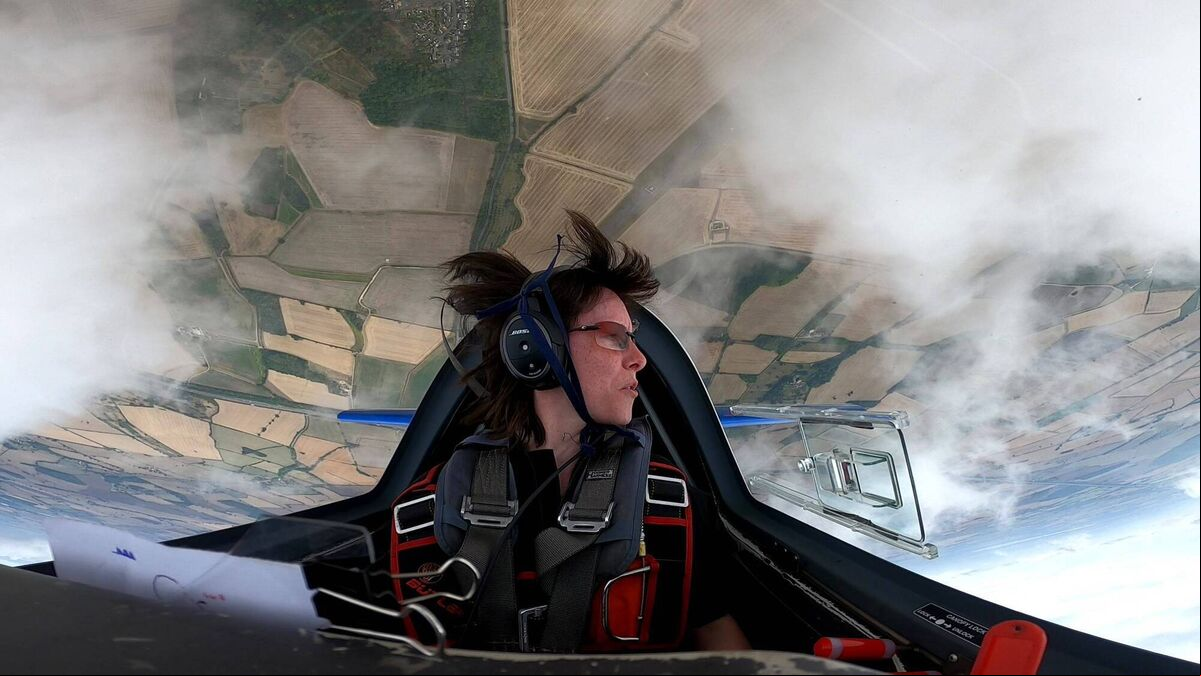 Laura Russell, who works as first officer for Aer Lingus, is currently preparing to compete in the Las Vegas World Advanced Aerobatic Championships taking place in November of this year. Laura Russell, who works as first officer for Aer Lingus, is currently preparing to compete in the Las Vegas World Advanced Aerobatic Championships taking place in November of this year.