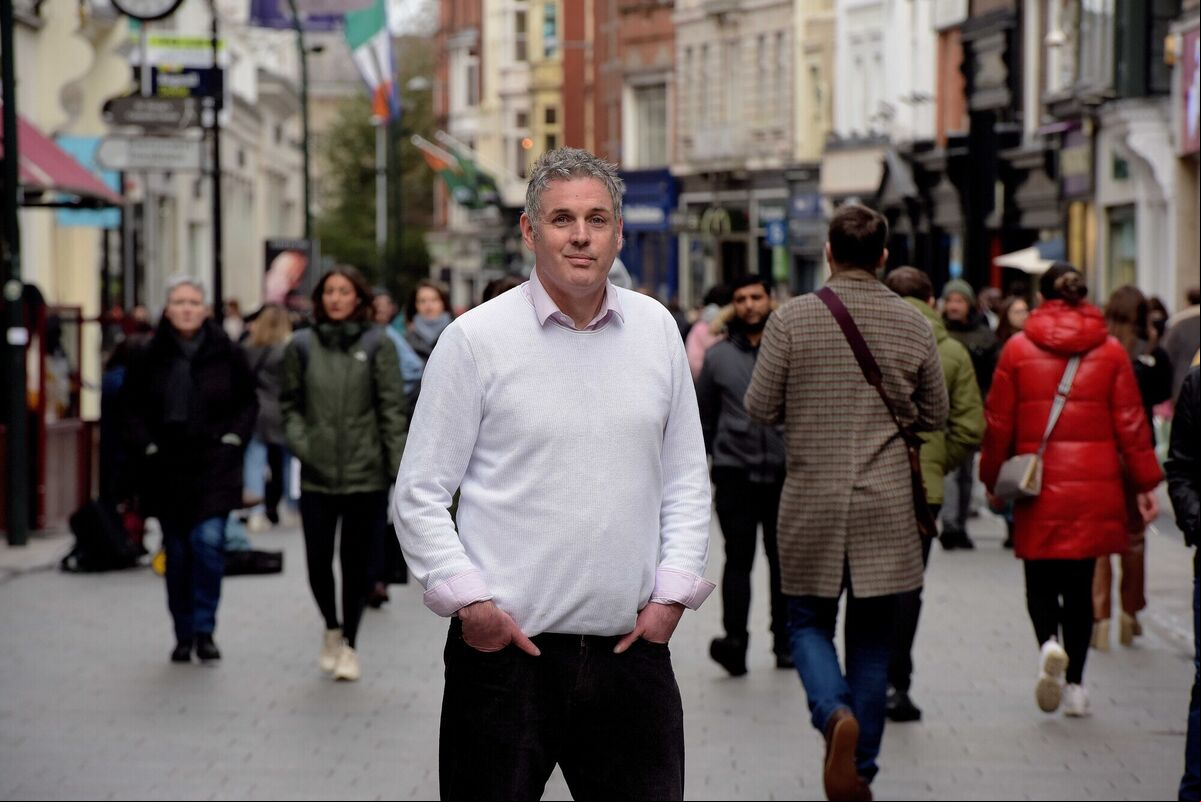 Fergus Dowd, producer of the documentary about Debenhams, 406 Days. Photograph: Moya Nolan