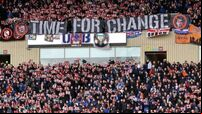 Michael Beale defends Rangers sporting director Ross Wilson after fan protest