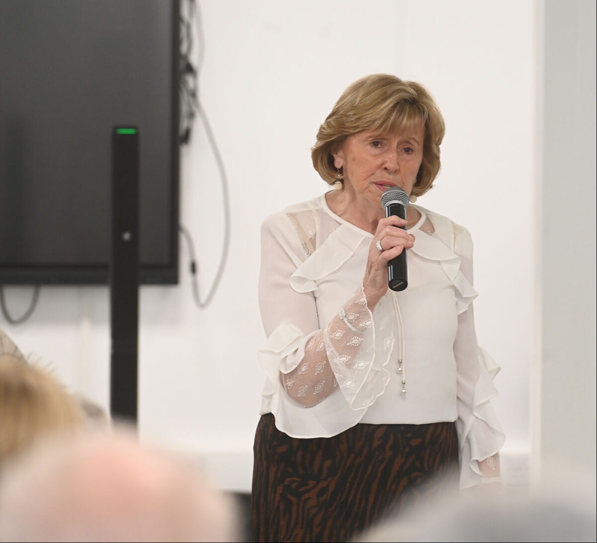 Marian Collins performing at the Over 6o's talent showcase at Cork Penny Dinners Caitriona Twomey Wellness Centre. Pic Larry Cummins Marian Collins performing at the Over 6o's talent showcase at Cork Penny Dinners Caitriona Twomey Wellness Centre. Pic Larry Cummins