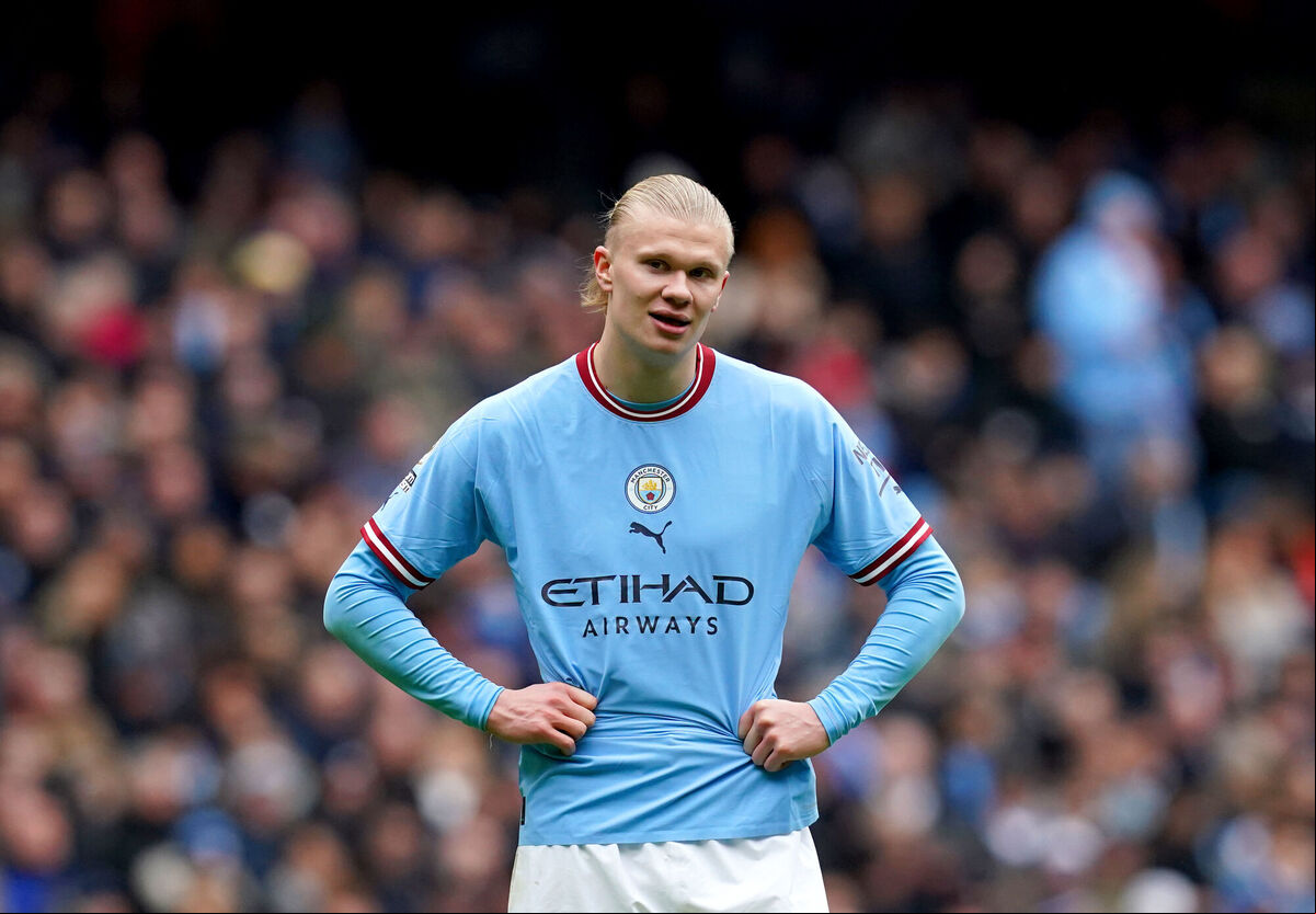 Manchester City's Erling Haaland withdrew from the Norway squad ahead of their opening Euro 2024 qualifiers because of injury. will he be back for Liverpool today? Picture: Martin Rickett/PA Wire. Manchester City's Erling Haaland withdrew from the Norway squad ahead of their opening Euro 2024 qualifiers because of injury. will he be back for Liverpool today? Picture: Martin Rickett/PA Wire.
