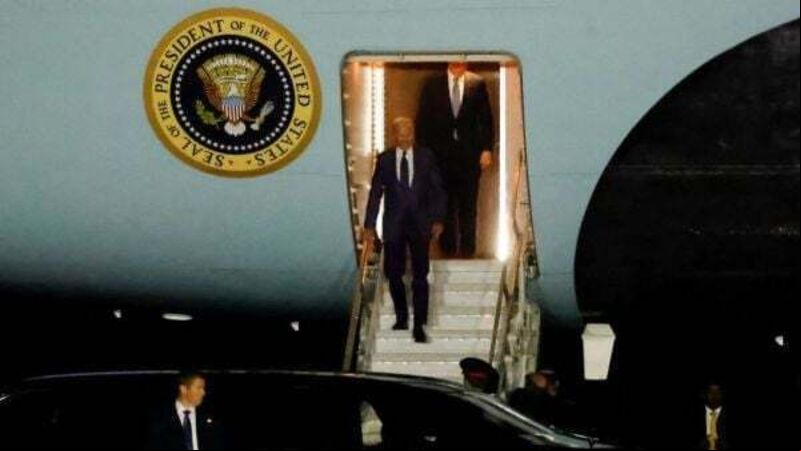 US president Joe Biden arrives in Belfast to start his visit to Ireland US president Joe Biden arrives in Belfast to start his visit to Ireland