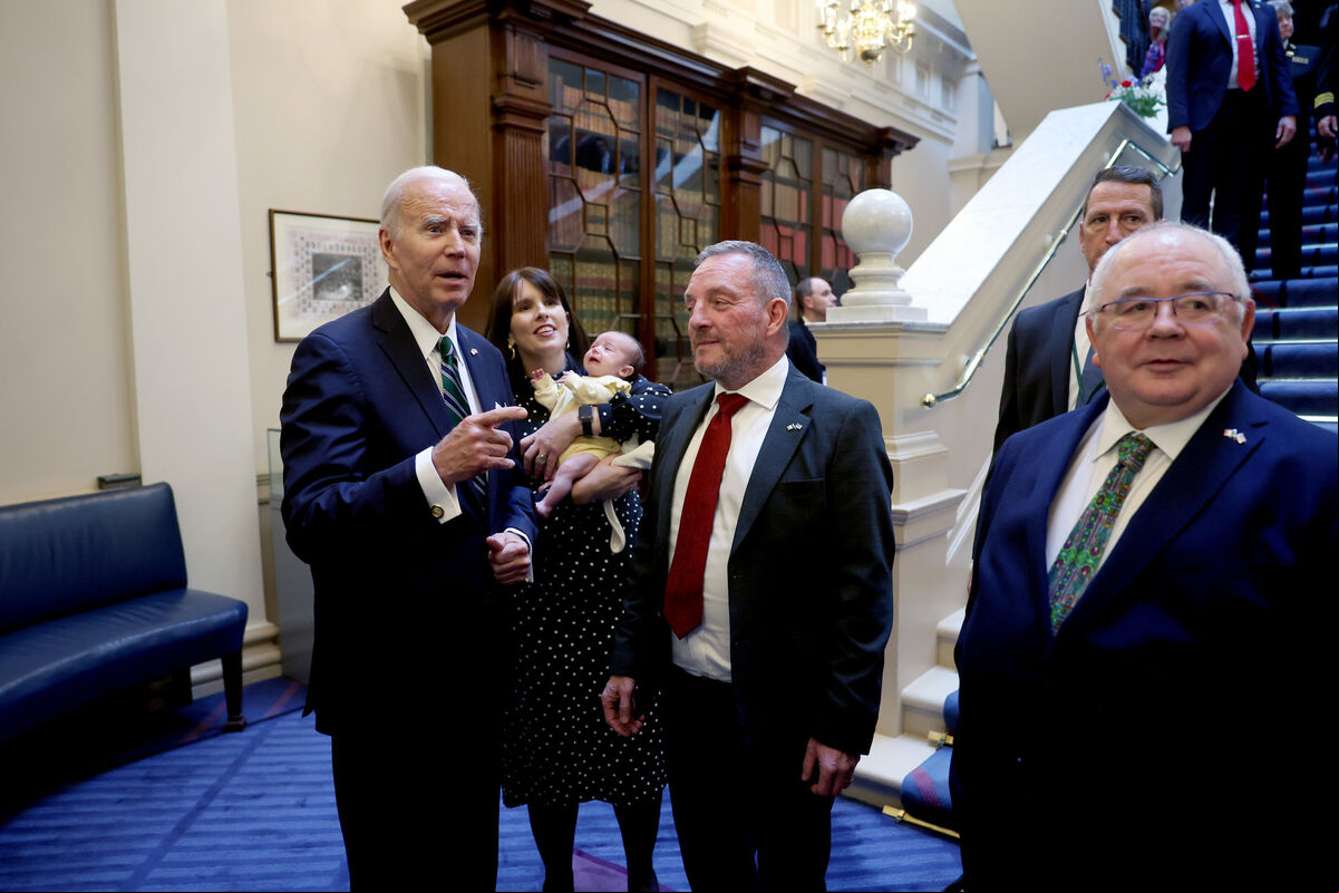 Visit to Ireland by US President Joe Biden.