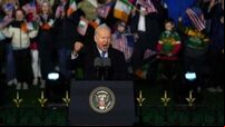 Biden ends emotional final day in Ireland with speech on ‘fierce’ ancestry pride