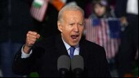 ‘Mayo for Sam’: Biden wins crowd over by wishing home team success