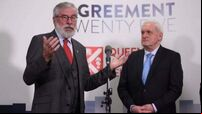 Unionism needs to ‘give itself a shake’ over Stormont return – Gerry Adams