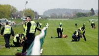 Number of arrests made after protesters try to stop Scottish Grand National