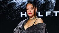 Rihanna ‘echoes’ Karl Lagerfeld ahead of Met Gala with black and white fur look