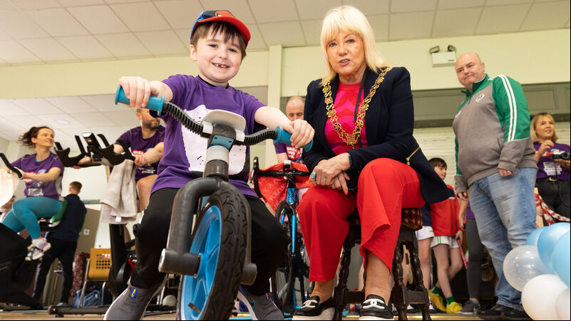 Dara and friends pedal power helps raise €100K Dara and friends pedal power helps raise €100K