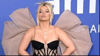 Bebe Rexha hit in the face by mobile phone during New York gig