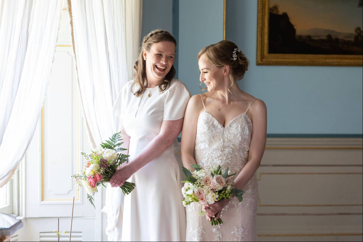 Maeve and Kathryn were married recently at Fota House.
