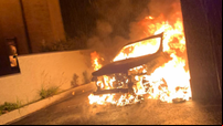 Arson attack on Aontú member’s car treated as ‘sectarian hate crime’
